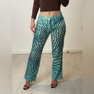 Roberto Cavalli 2001 runway beaded pants